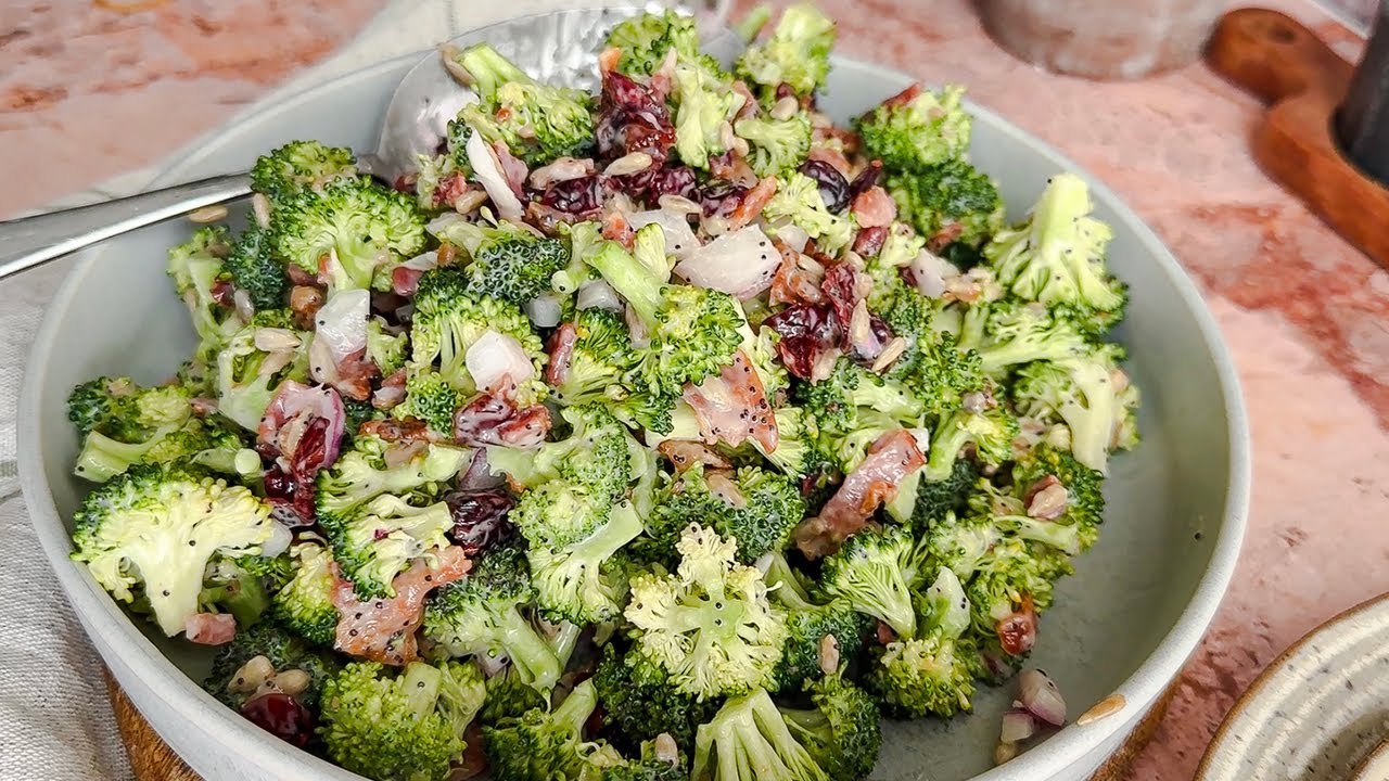 Classic Broccoli Salad Recipe - A Summertime Favorite!