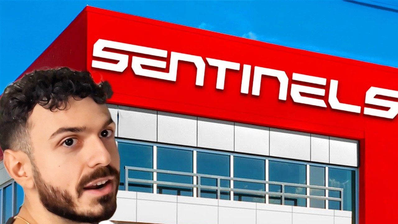 Tarik Gives A Sentinels Office Tour