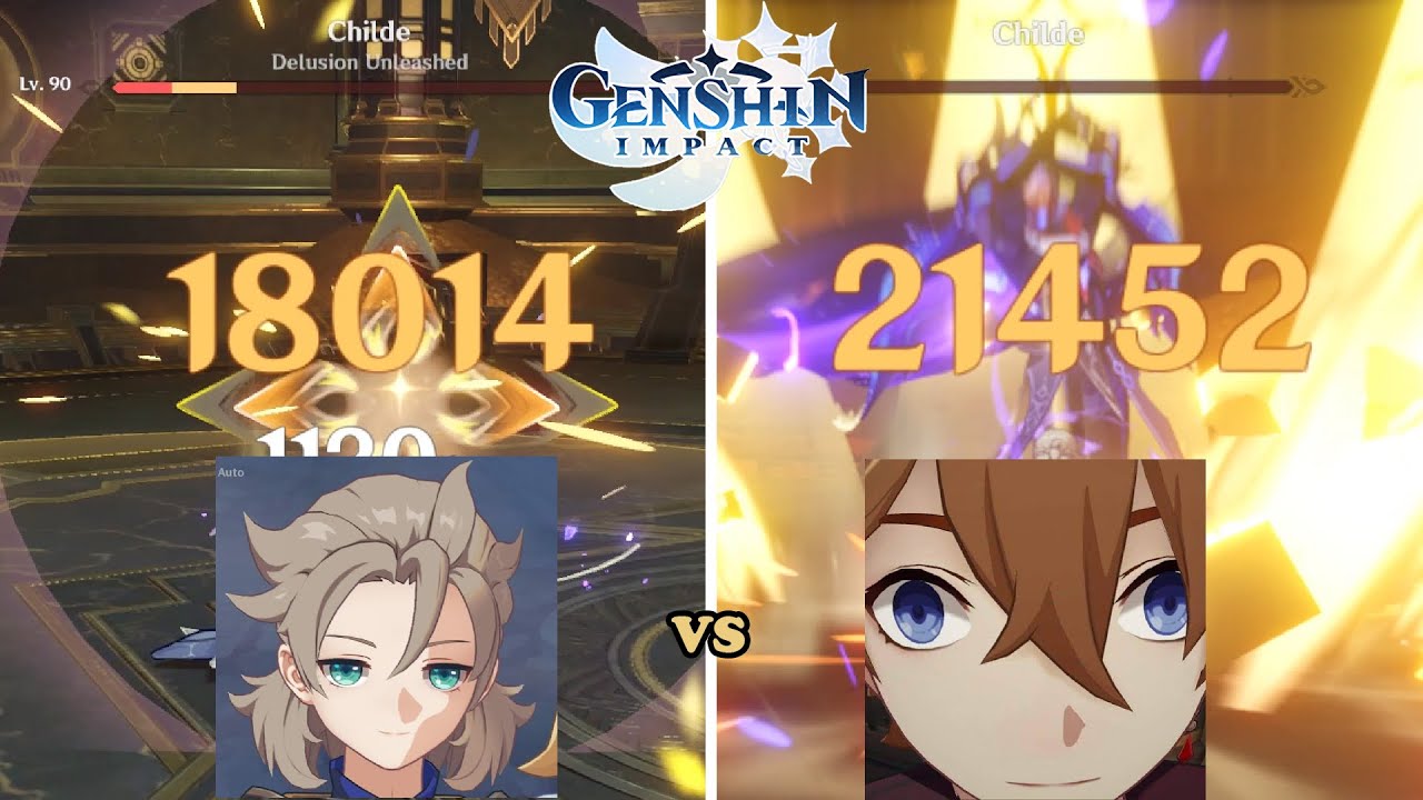Level 90 Albedo C0 F2P vs Childe | Genshin Impact