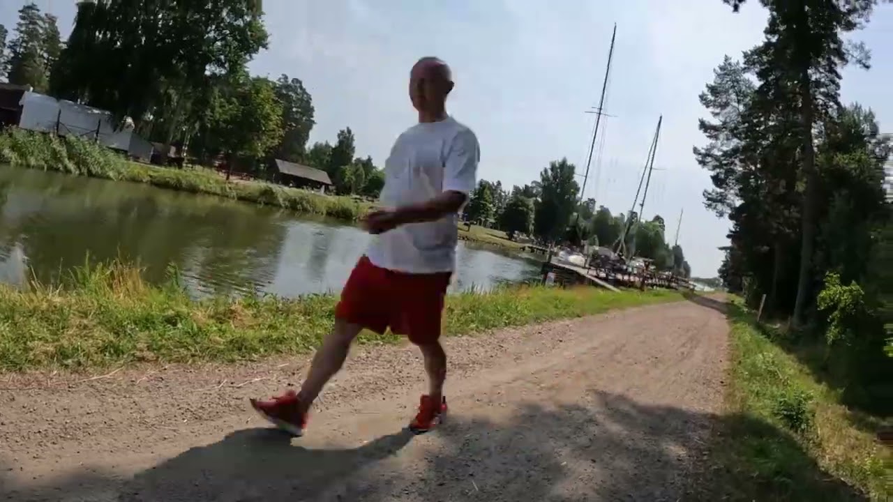 Cykeltur vid Göta kanal - Sjötorp till Norrkvarn och tillbaka - Timelapse