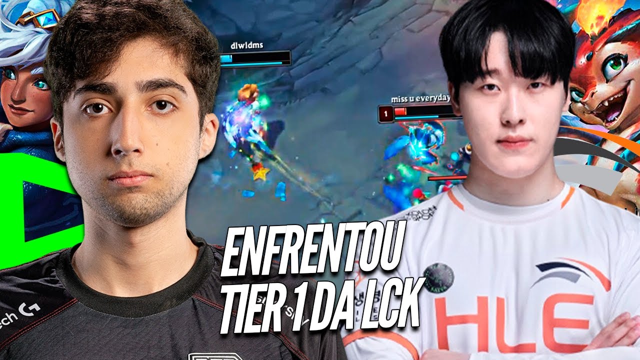LOUD JEAN MAGO vs HLE ZEKA - LOUD no BOOTCAMP da SOLOQ KR