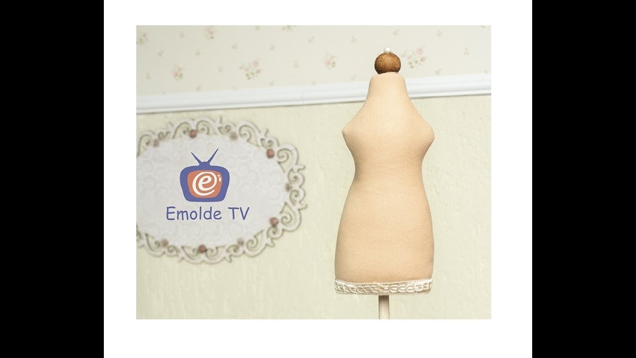Emolde TV - Виви Прадо учит, как сделать красивый манекен для одежды для кукол.