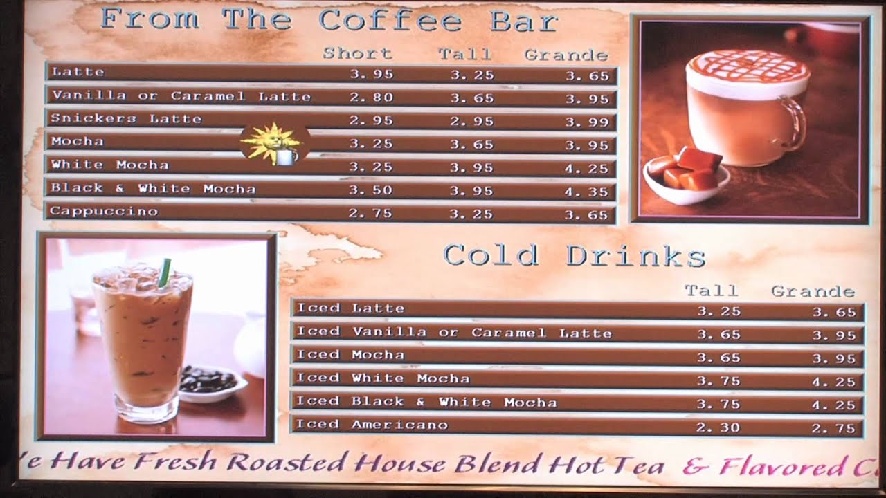 Electronic Menu Boards