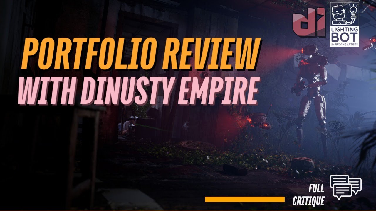 Game Dev Portfolio Review with Dinusty Empire [Emphasis on 3D & Lighting]