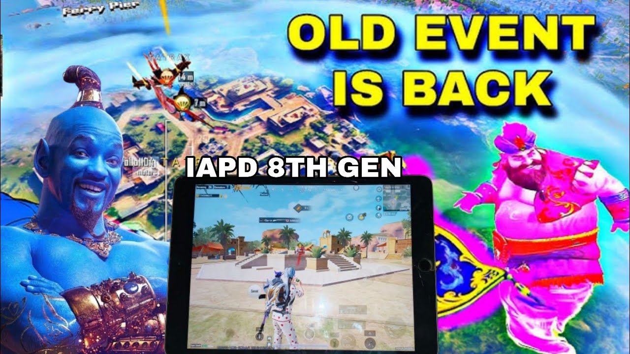  OLD EVENT RETURN | IPAD 8th GEN GAMEPLAY | PUBG MOBILE 
