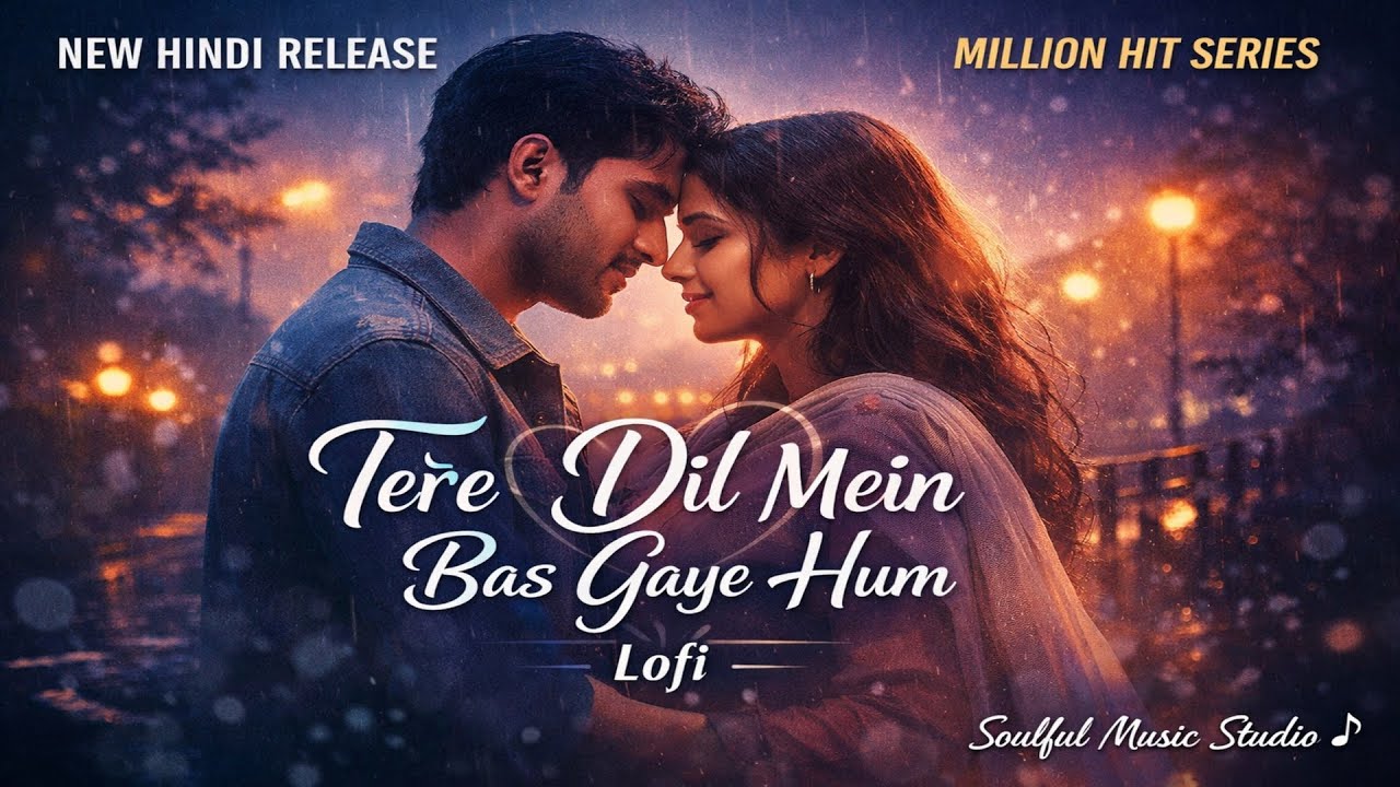Tere Dil Mein Bas Gaye Hum (A Love ballad❤️) | Lofi | New Hindi release | Soulful Music Studio ♪
