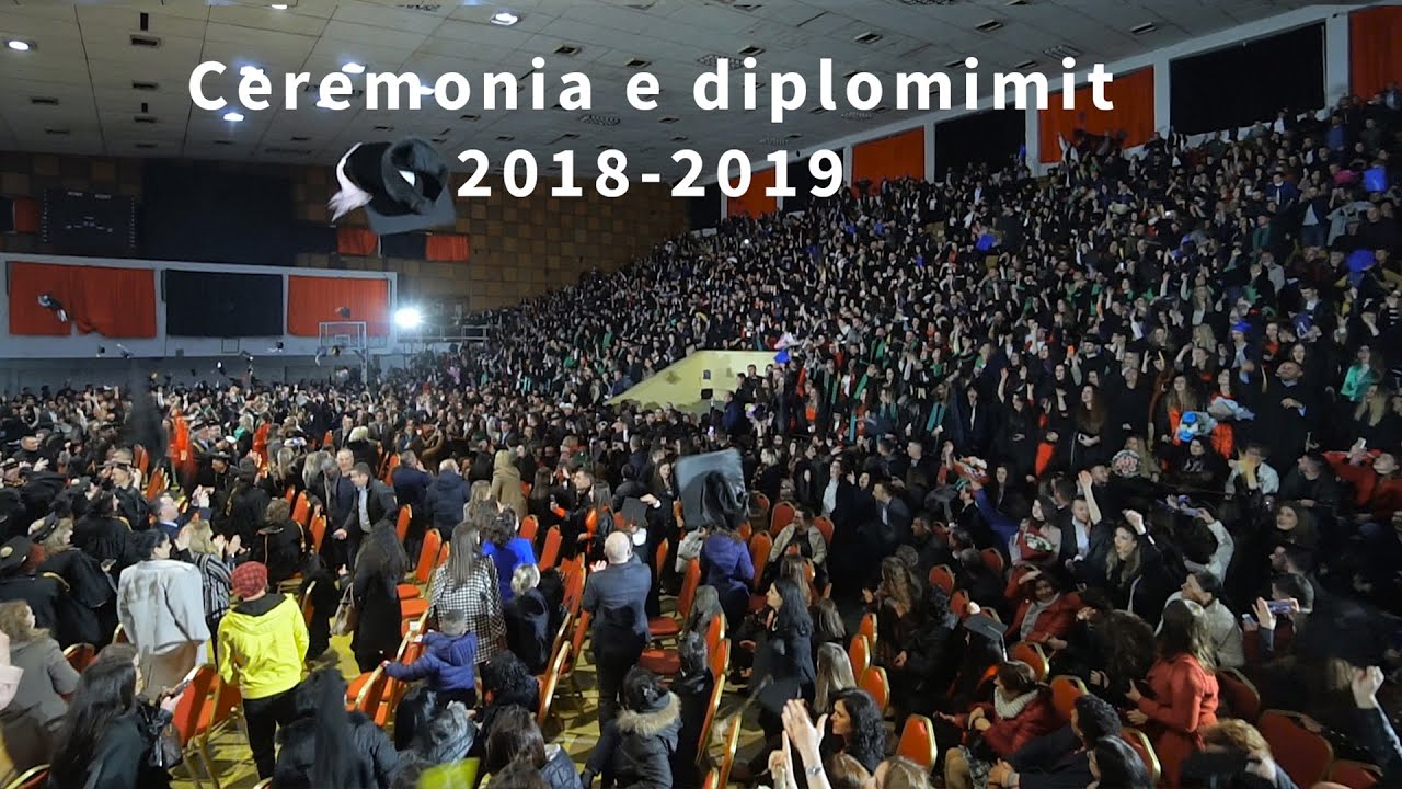 Ceremonia e diplomimit Universiteti i Elbasanit 