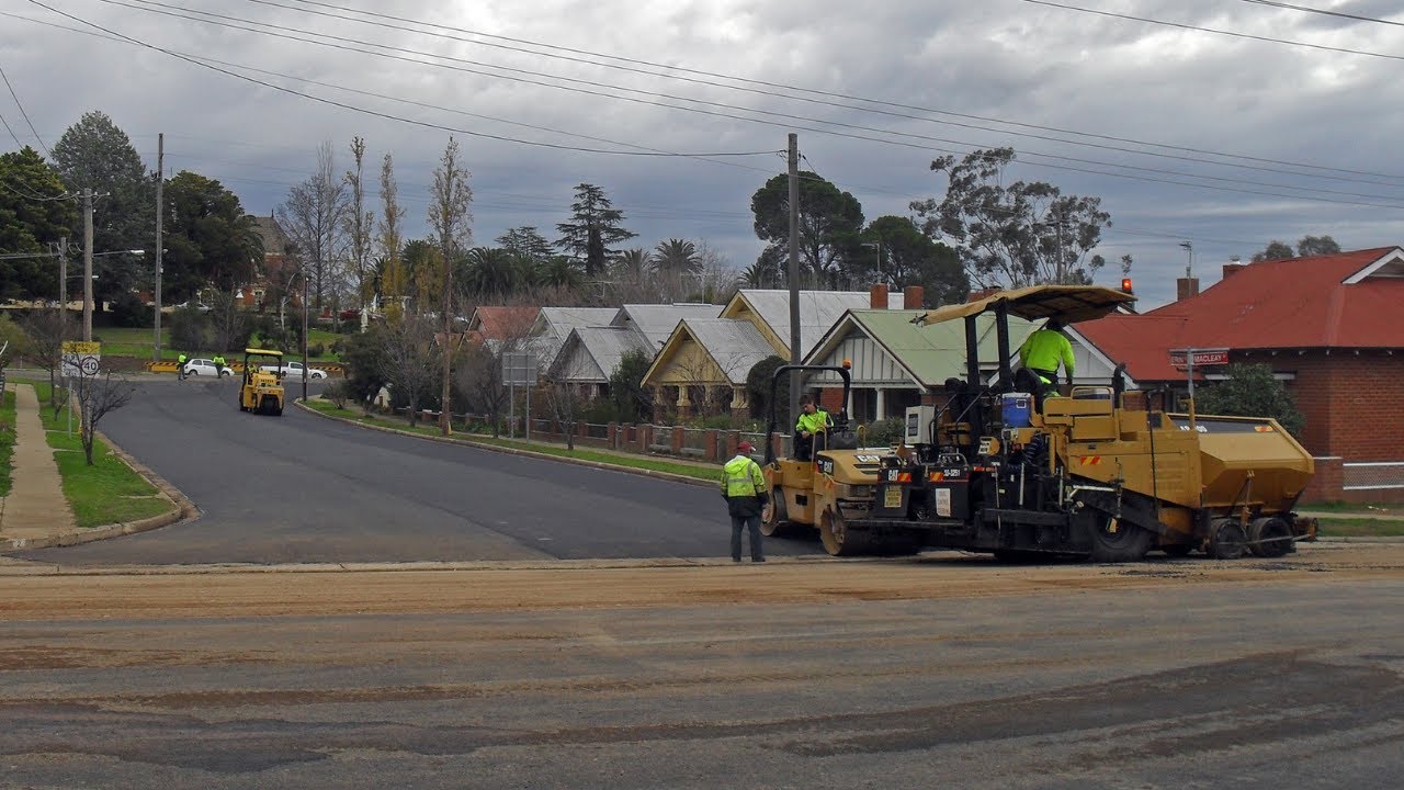 Buokrom Estate A-Line Road Asphalt Facelift - Kumasi Ghana.