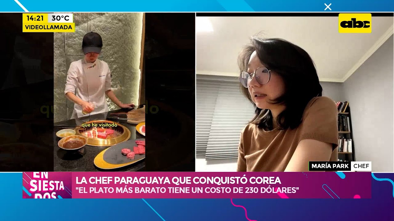 La chef paraguaya que conquisto Corea