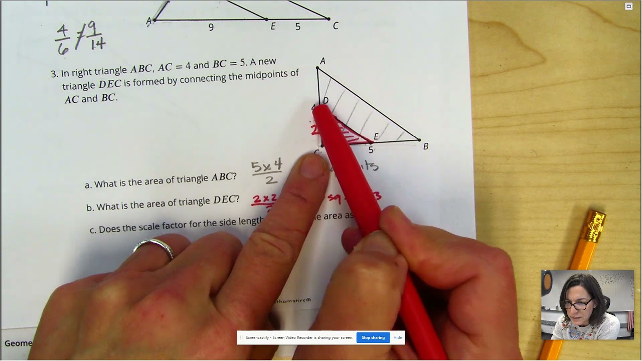 Geometry Unit 3 Lesson 11 Practice Problem HELP