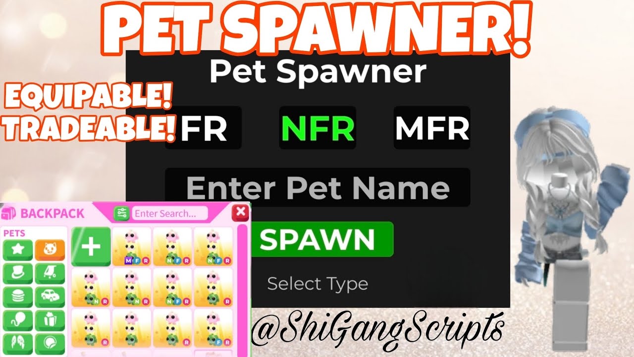 OP 🐧 ICE CREAM PENGUINS ADOPT ME SCRIPT | Pet Spawner Showcase