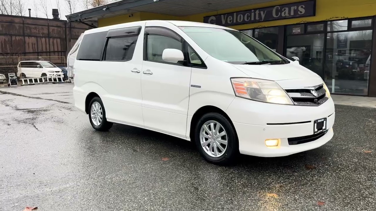Vancouver Velocity Cars #19352 Toyota Alphard Hybrid G AWD (JDM 2.4L A/T E-Four)