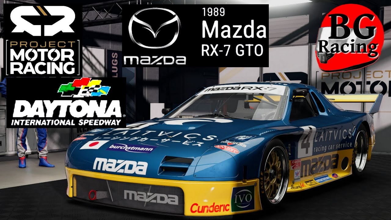 Project Motor Racing Mazda RX7 GTO.