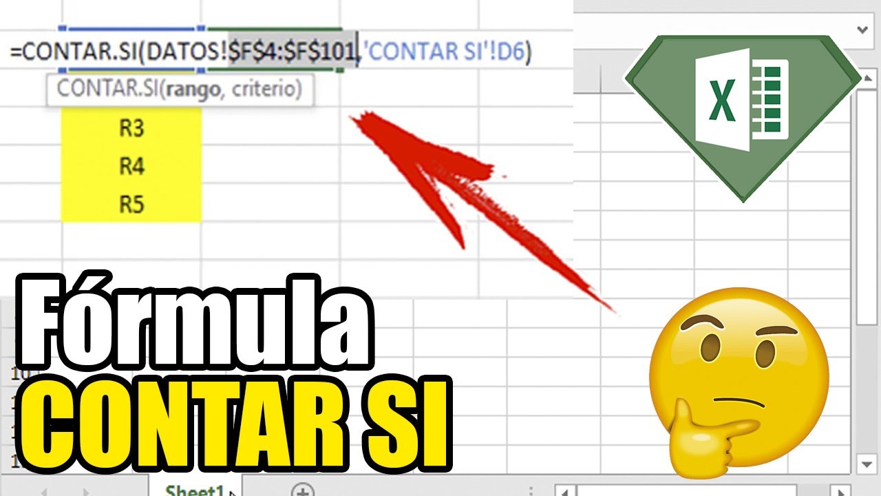 FORMULA - Contar.Si  PASO A PASO en Excel (2020)📈
