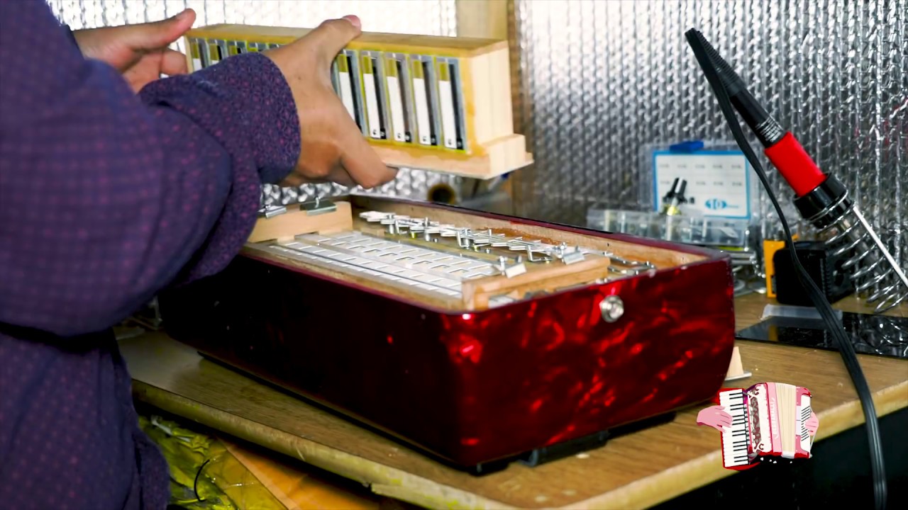 INSTALACION DE MICROFONO HOHNER ACORDEON CON SALIDA STEREO