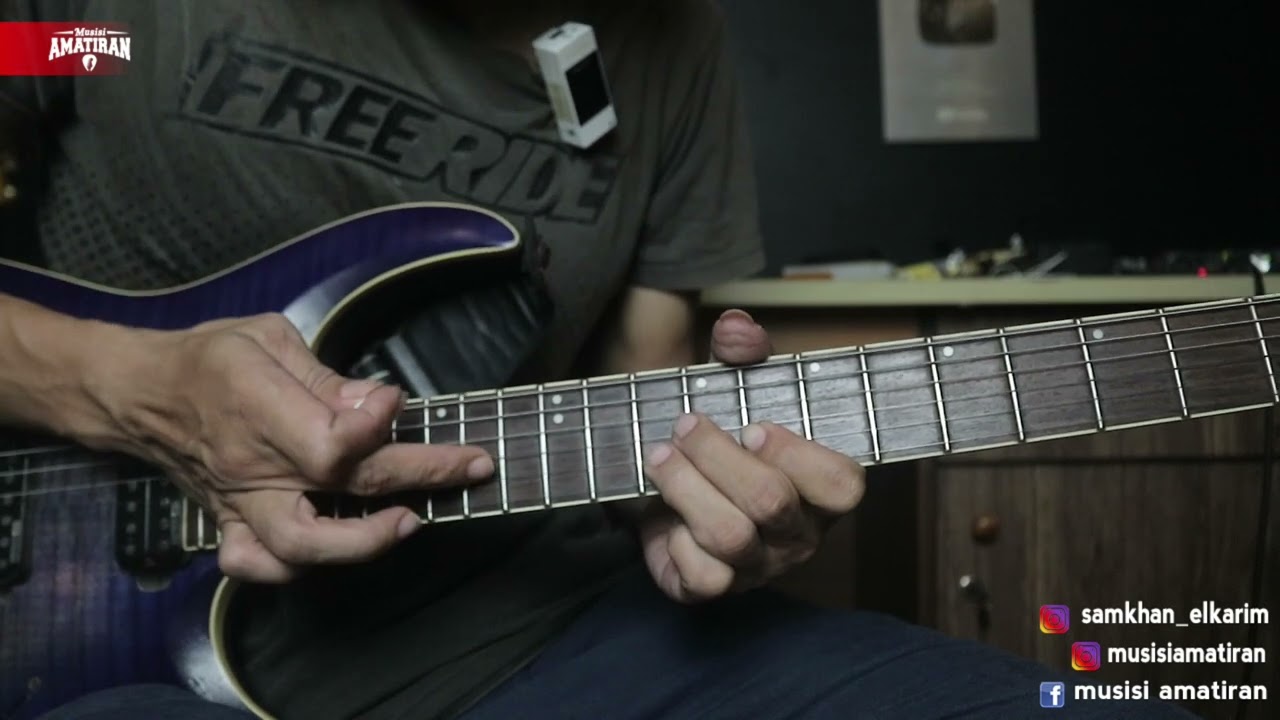 Jamrud Berakit Rakit Solo Gitar Tutorial