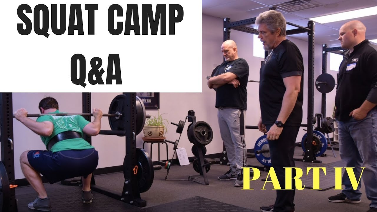 Squat Camp Q&A IV: Squat Depth on Video, Assistance Exercises, RPE