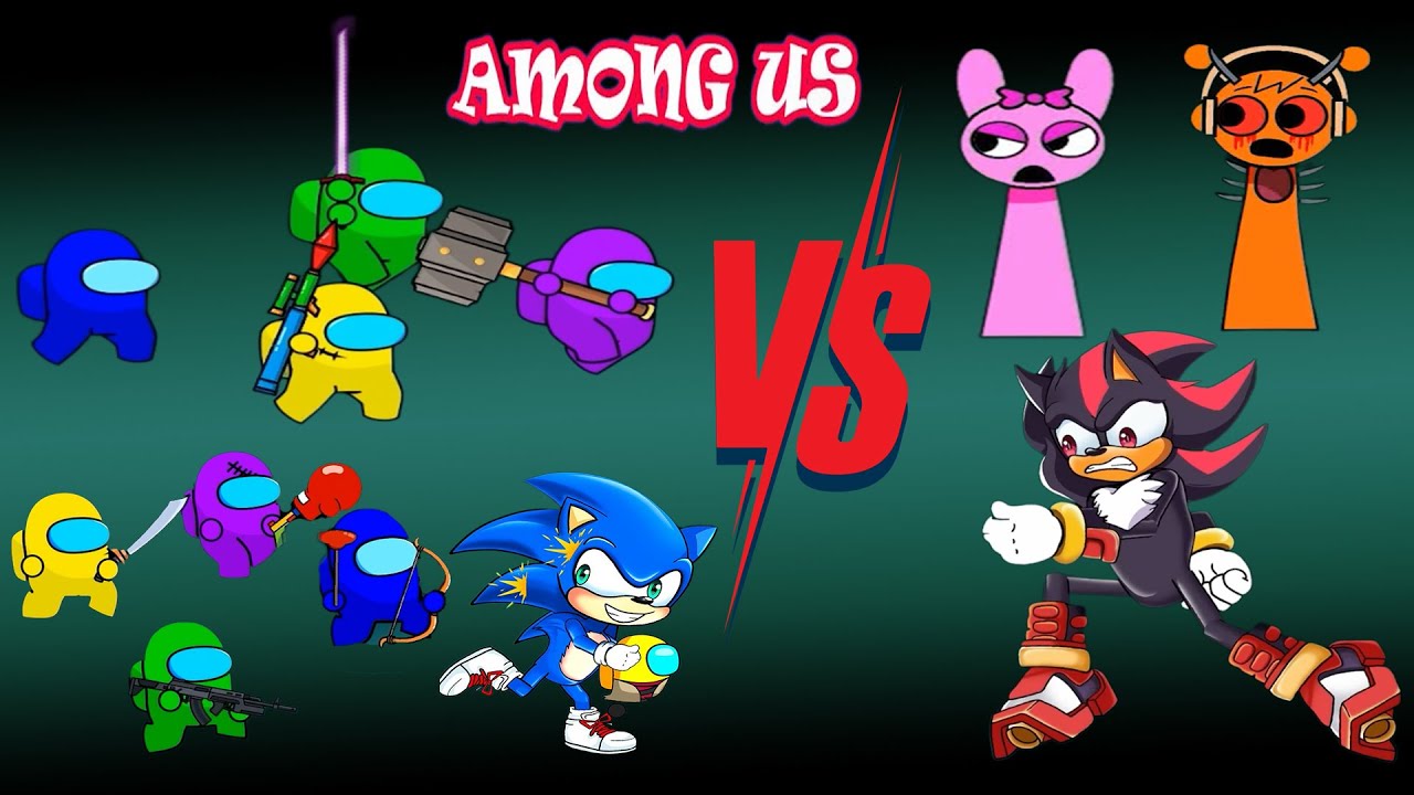 Among Us VS Incredibox Sprunki, Sonic ANIMATION 1 🔥