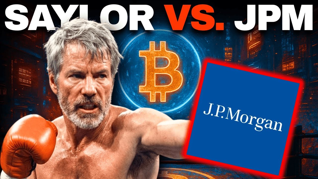 Скоординированный удар по MicroStrategy | Раскрыта атака JP Morgan на Сэйлора и Bitcoin