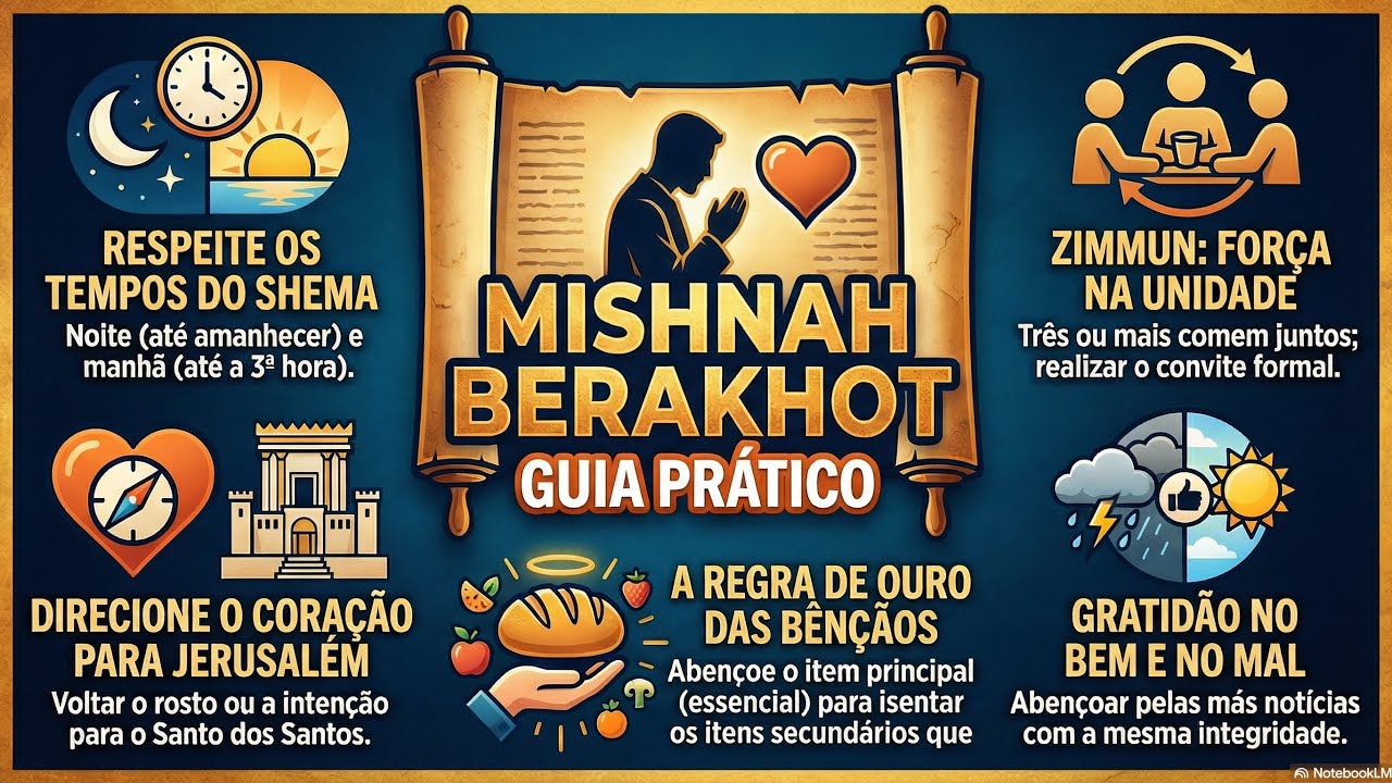 Mishná Tratado Berakhot Livro 1 - Introdução 