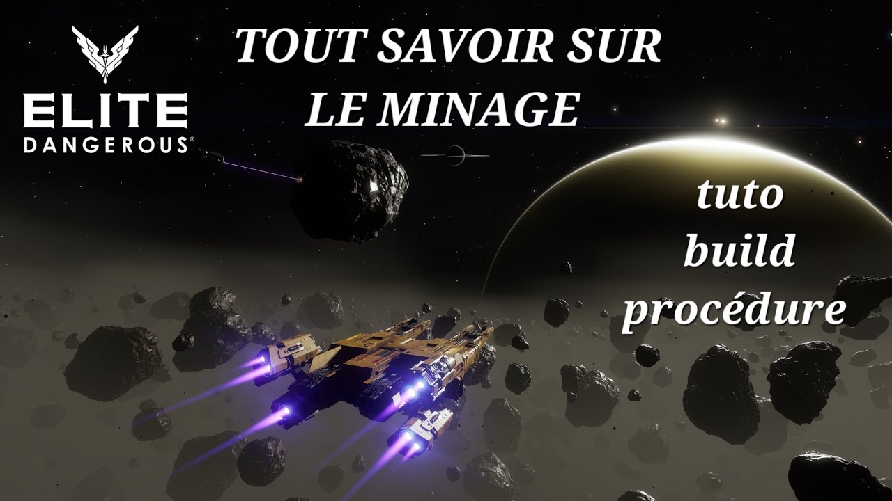 TUTO MINAGE D'ASTÉROÏDES EN T8 [FR] - Elite Dangerous