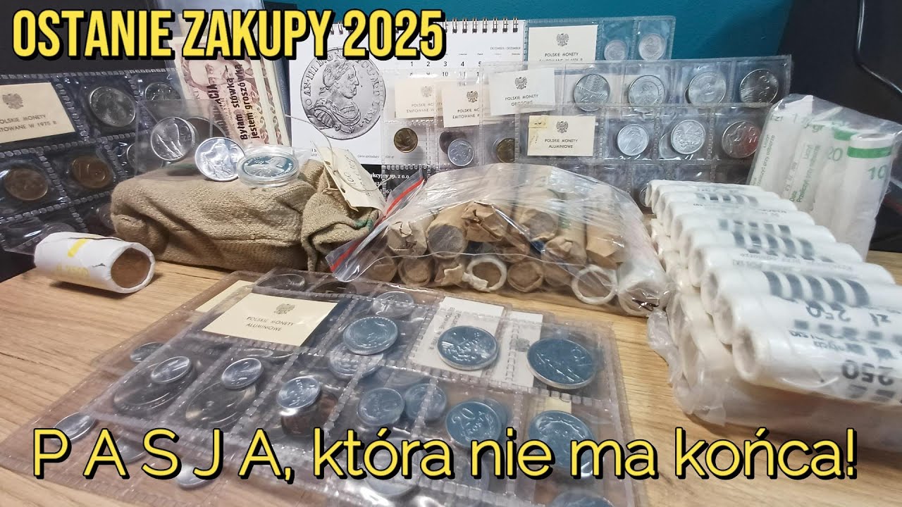 Mega unboxing, ostanie zakupy 2025!🔥#numizmatyka #prl #monety