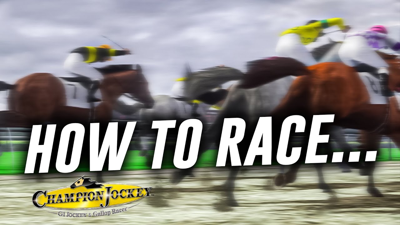 How to race on Champion Jockey...