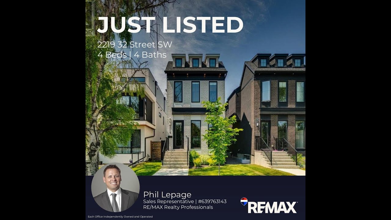 ON THE MARKET:  2219 32 STREET SW