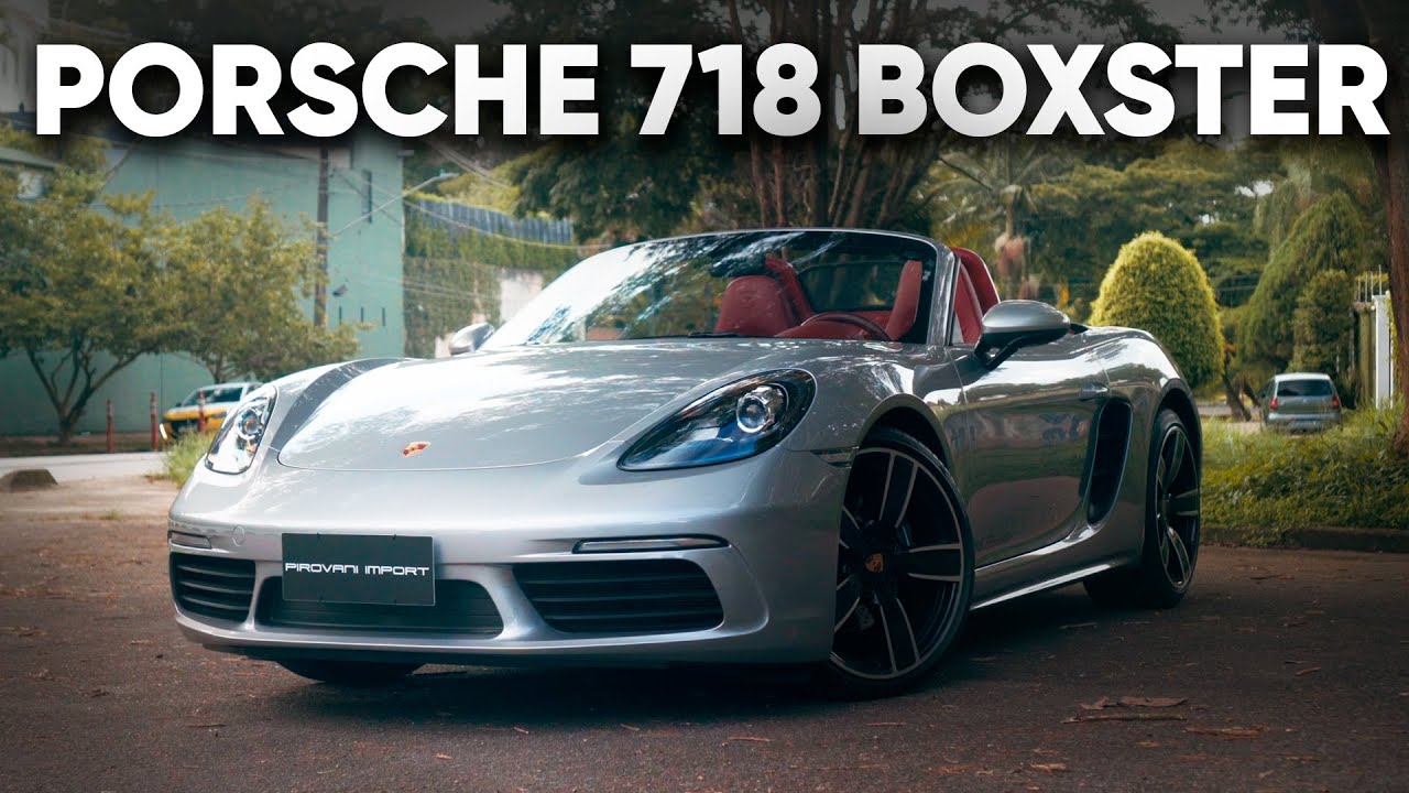 CONHEÇA O PORSCHE 718 BOXSTER