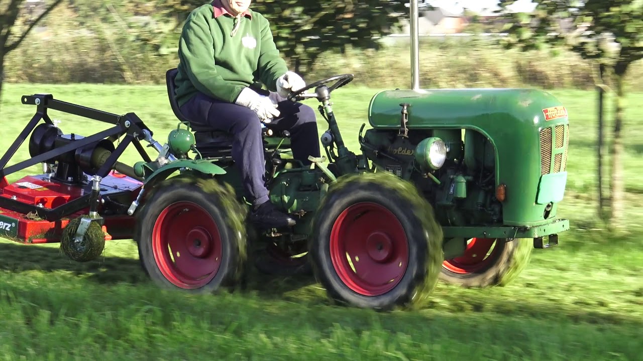 VOLLGAS . . . warum nicht? DEMA SM120FH Sichelmulcher am Holder A12