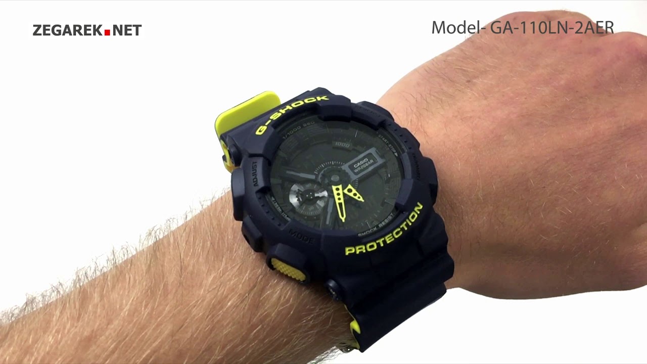 Casio G-SHOCK Original GA-110LN-2AER NEON LAYERED - Zegarek.net