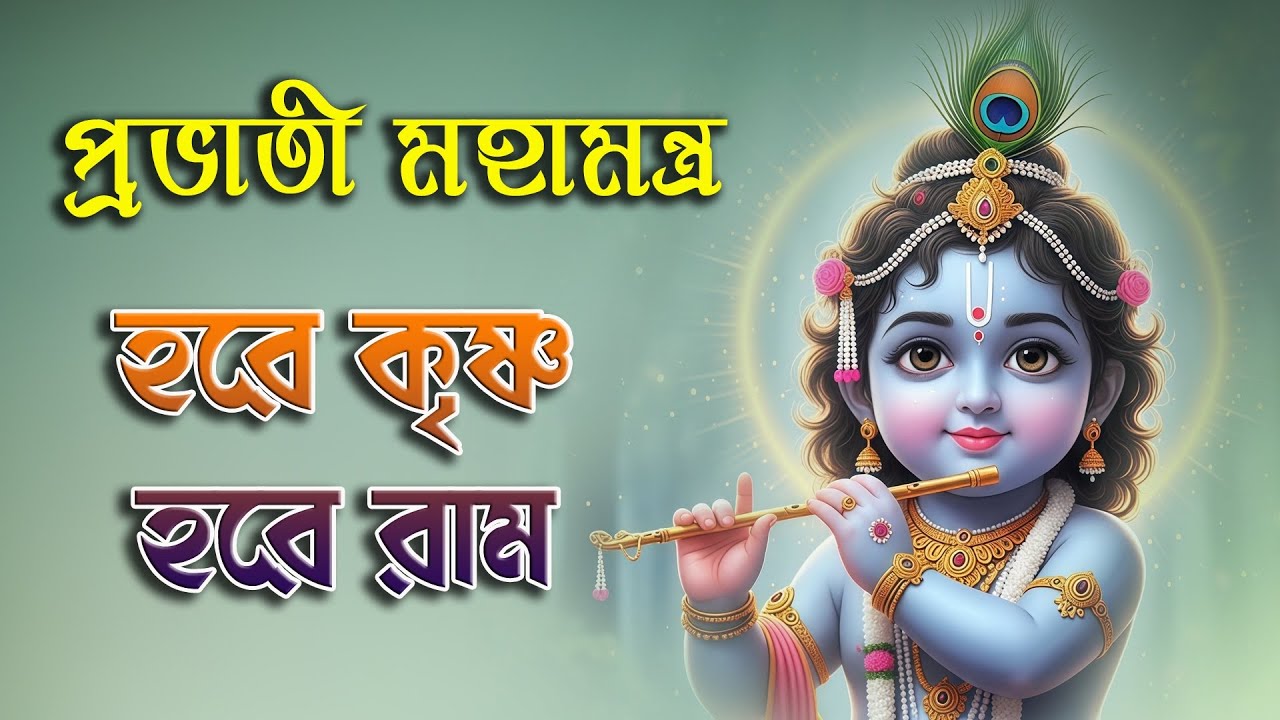 Hare Krishna Hare Rama | হরে কৃষ্ণ হরে রাম | Prabhati Mahamantras | প্রভাতী মহামন্ত্র | কীর্তন 