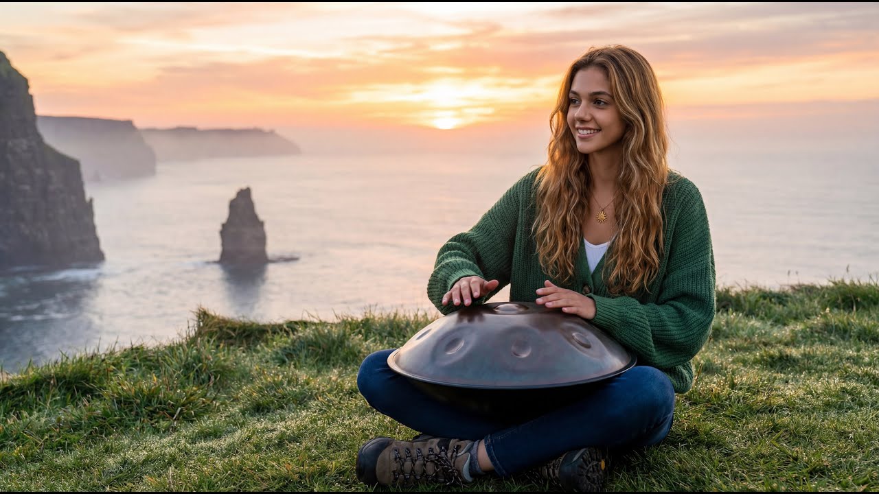 🌊 Grounding Pulse | Mystical Handpan & Cello Echoes
