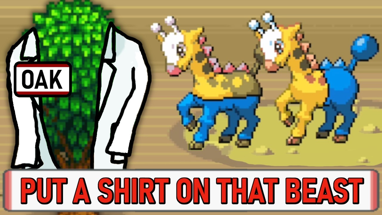 Игра Pok&eacute;mon, в которой ВСЁ &mdash; это шутка