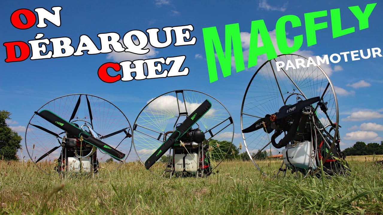 🤩JE TESTE UN PARAMOTEUR MACFLY !🤩 (Featuring Jean Mateos)
