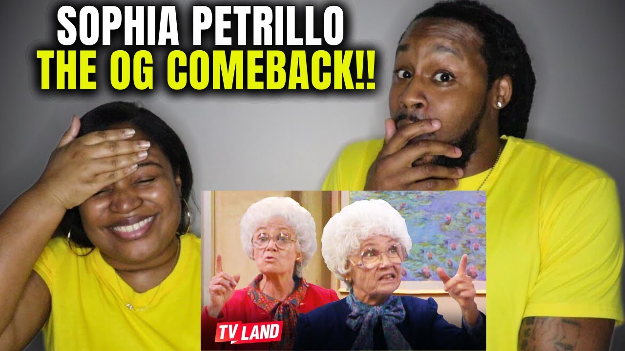 Sophia Petrillo: The OG Comeback Queen 👑 Golden Girls | The Demouchets REACT