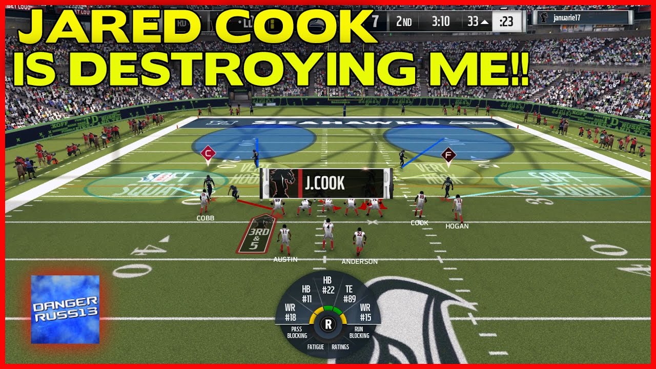 MUT 17 | JARED COOK IS DESTROYING ME!! | MADDEN 17 ULTIMATE TEAM