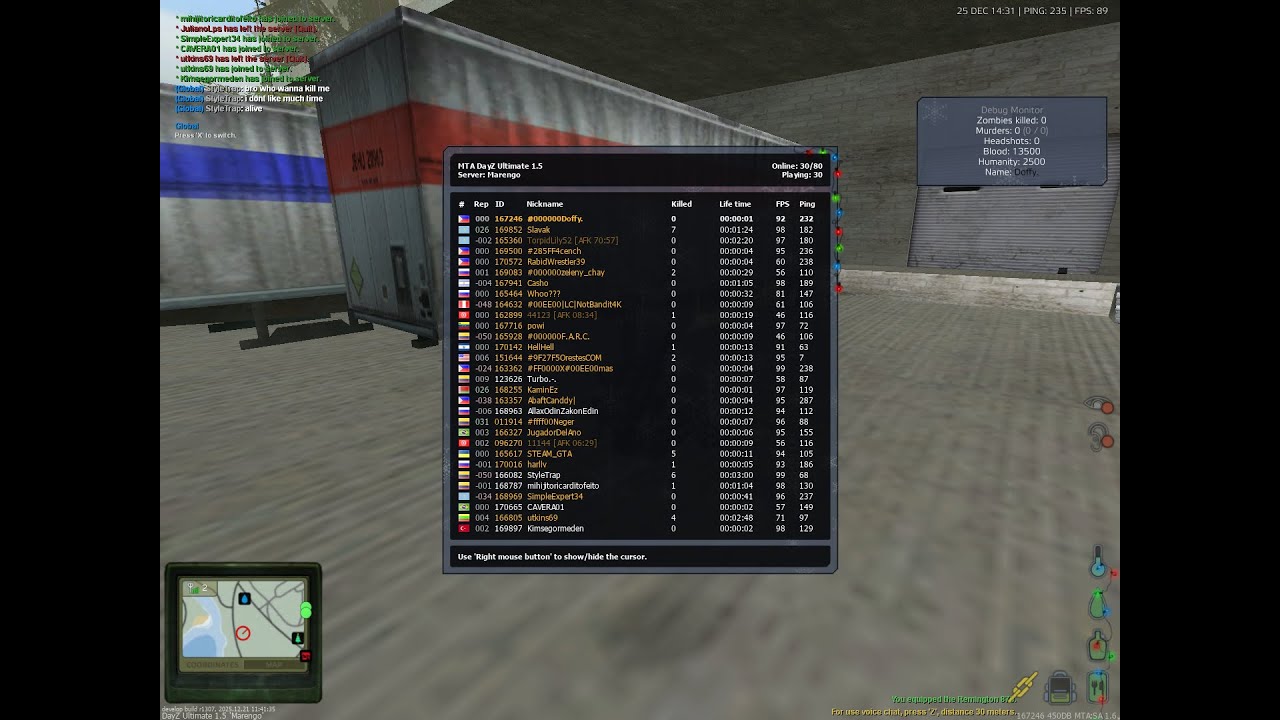 Mta Dayz Ultimate CB