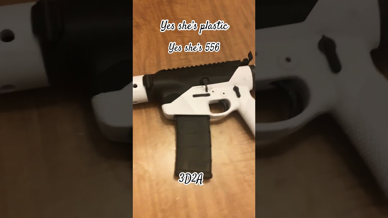 3D Printed AR-15 5.56 #hoffmantactical #theOrca #3D2A #556 #gunsounds #merica #