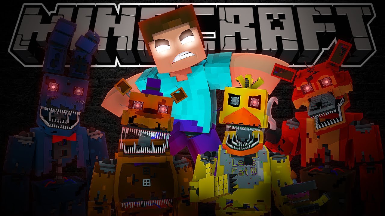 SI ME ASUSTO, TERMINA EL VÍDEO... 😨🎃 FIVE NIGHTS WITH HEROBRINE [FNAF EN MINECRAFT]