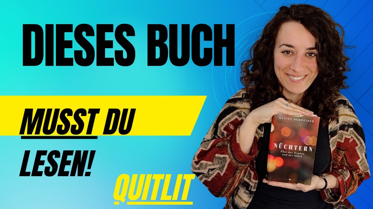 Nüchtern - Daniel Schreiber | Quit Lit - Bücher zum Aufhören