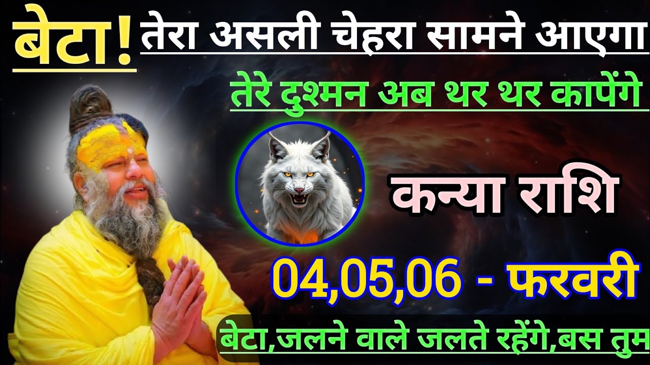 कन्या राशि बेटा तेरा असली चेहरा सामने आएगा/kanya rashi,virgo ♍♍♍