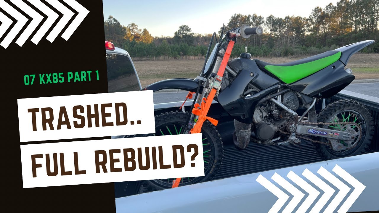 07 KX-85 Part 1: New Project… Full rebuild??