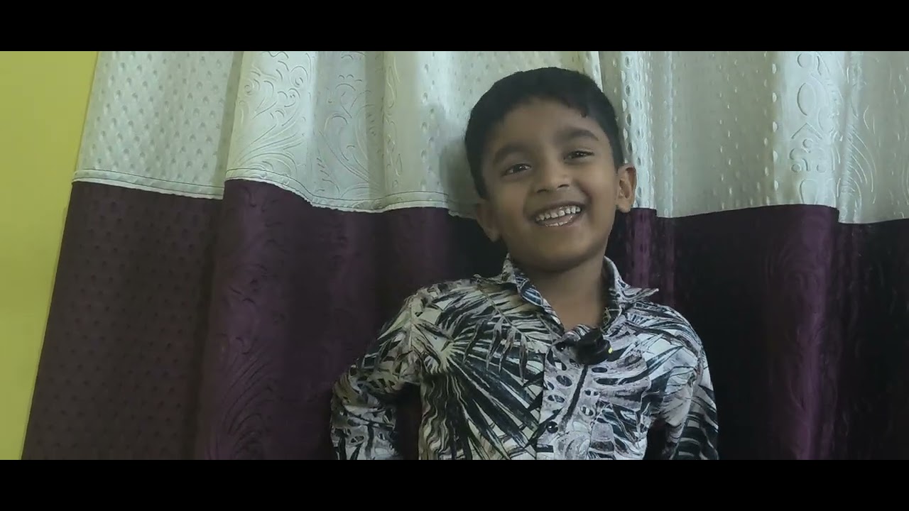 Mohan sridar 1st standard 