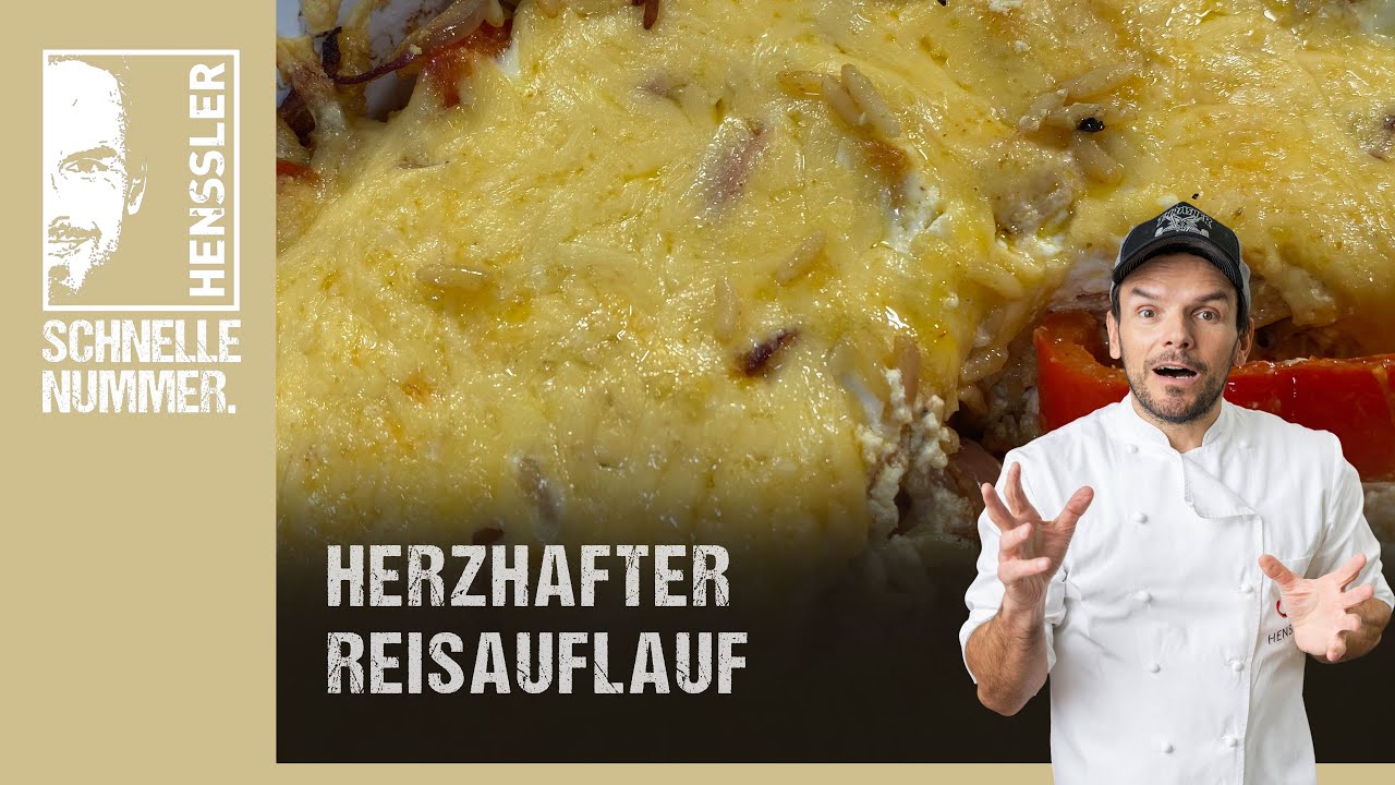Schnelles Herzhafter Reisauflauf Rezept von Steffen Henssler