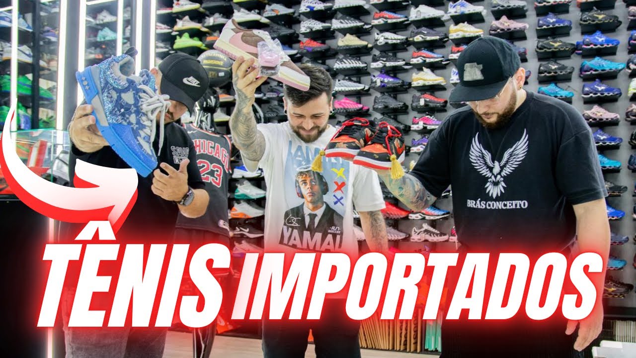 🤩👟TÊNIS IMPORTADOS FAMOSOS E EXCLUSIVOS E MUITOS NOVIDADES LANÇAMENTOS PRA VOCÊS!!! 