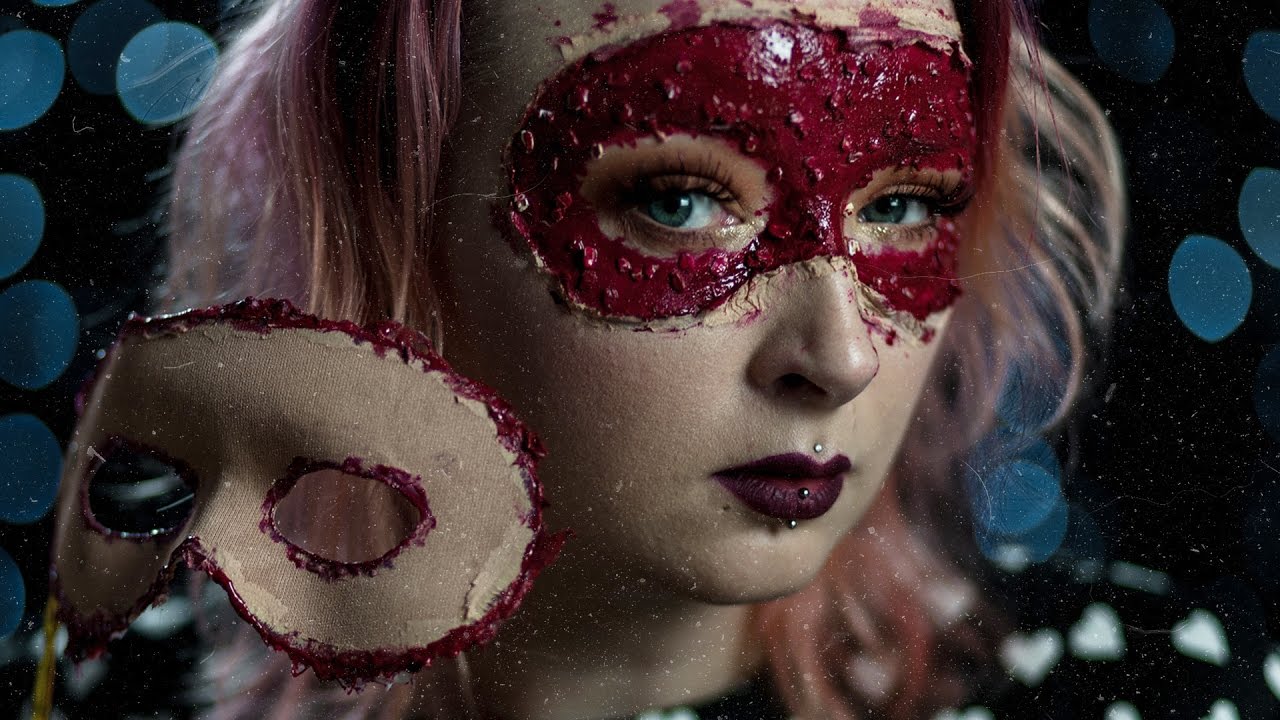 Krwawa maska - tutorial na Halloween ♡ Red Lipstick Monster ♡