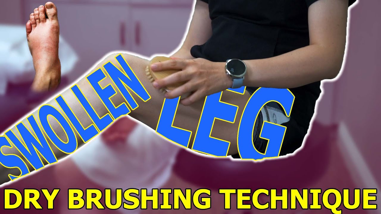 Lymphatic Drainage of the Leg | DIY | Physical Therapist Teaches