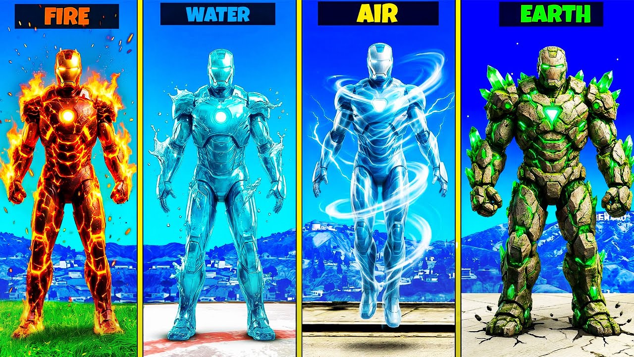 $1 ELEMENTAL IRONMAN  to $1,000,000,000 in GTA 5