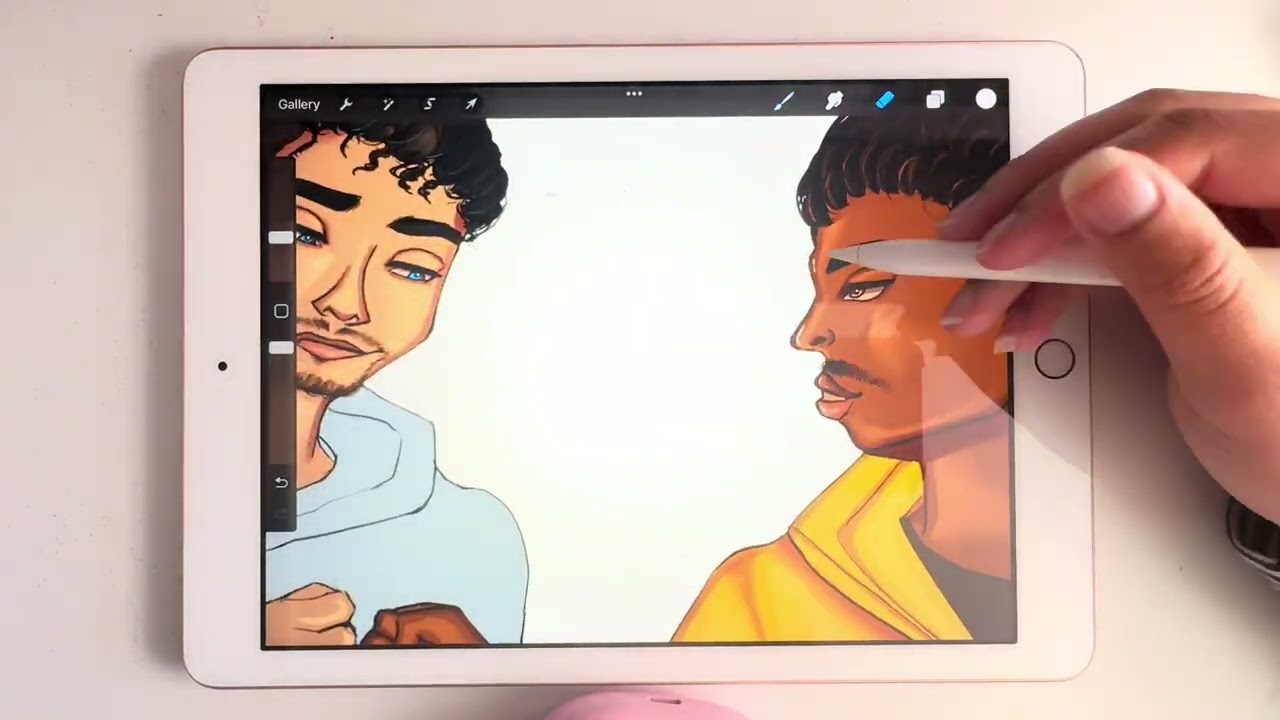 Drawing my some of my OC’s #god #procreate #drawing